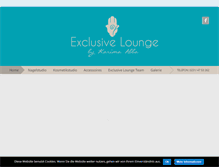 Tablet Screenshot of exclusive-lounge.info